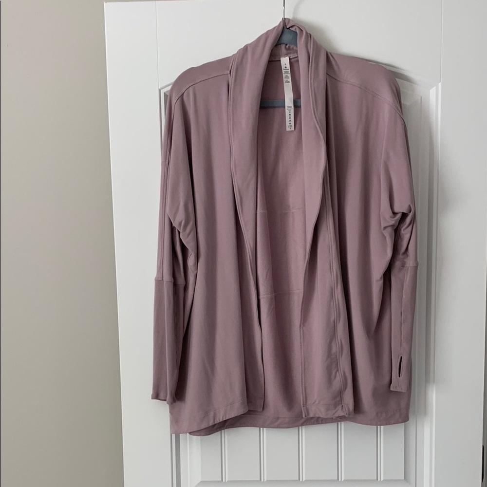 Lululemon Athletica Mauve Cardigan-Vintage!